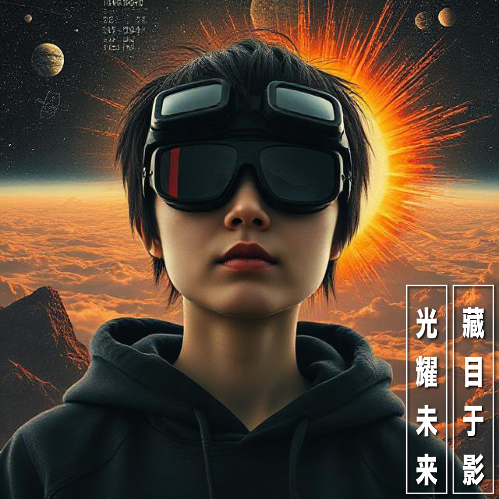 Erika Artaker 光耀未来 , 藏目于影 光耀未来 , 藏目于影 – poster – girl hoodie – ai generated images